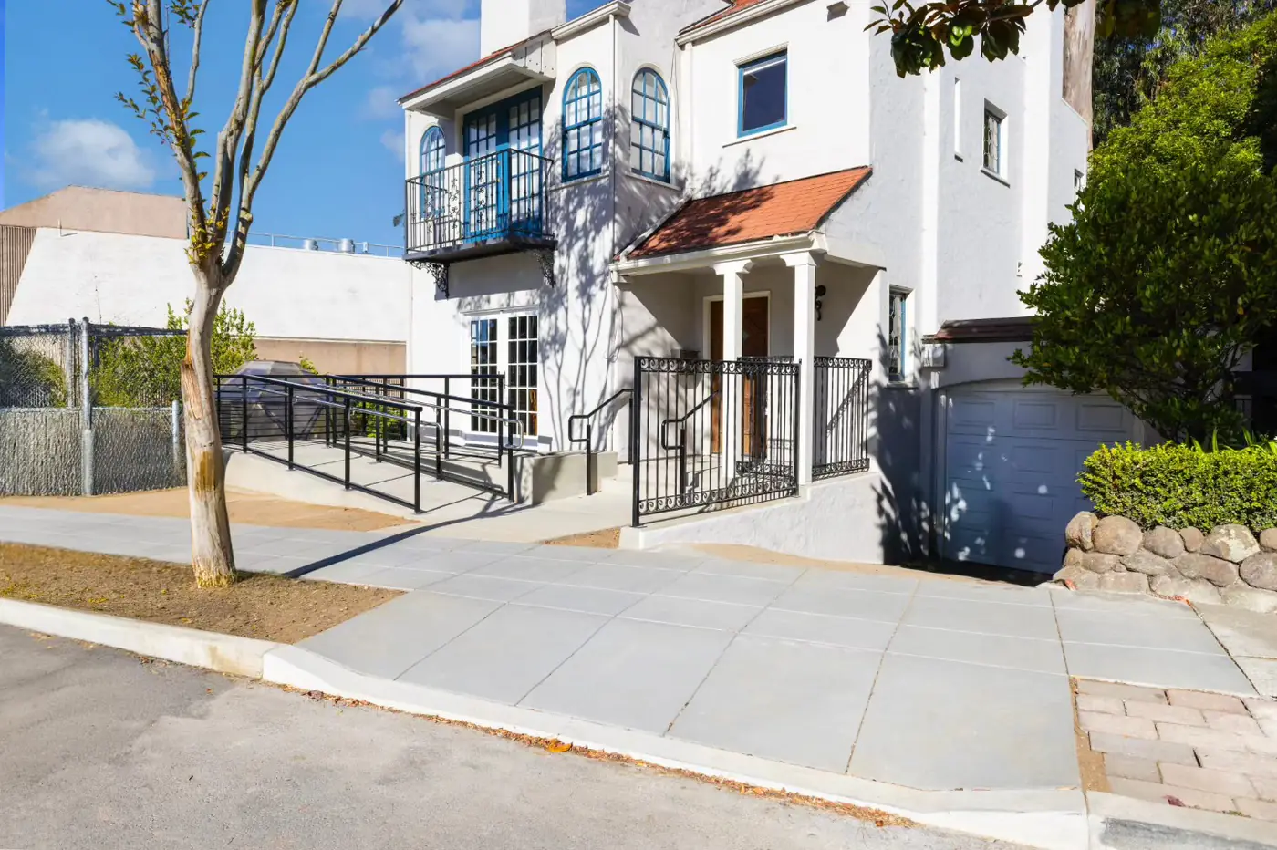 ADA Ramp & Sidewalk — West Portal