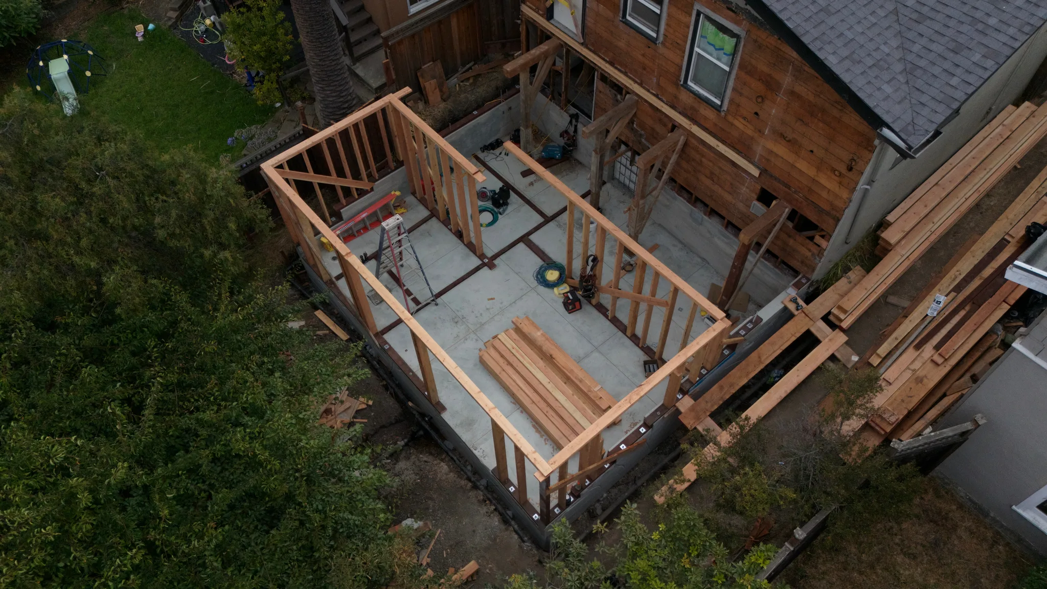 Albany Home Addition Foundation